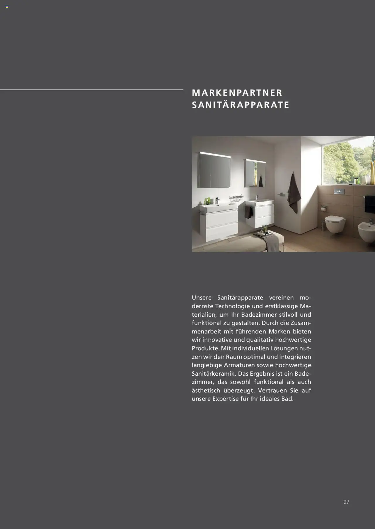 Fust Badezimmermagazin ab 05.05.2025 | Seite: 97