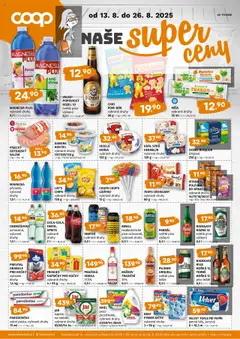 Náhled letáku Trefa leták - COOP naše super ceny od 13.08.2025