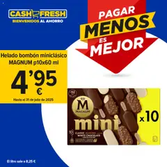 Cash Fresh folleto │ válido desde el 23.07.2025 | Página: 2 | Productos: Helado bombón, Chocolate, Helado