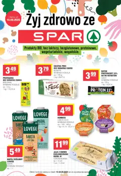 Pogląd oferty "Spar Gazetka - Żyj zdrowo" - ważna od 10.09.2025
