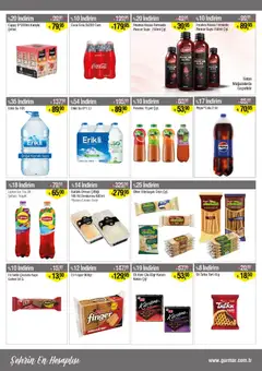 15.04.2026 tarihinden itibaren geçerli olan Gürmar kataloğu önizlemesi | Sayfa: 10 | Ürünler: Çikolata, Su, Pancar, Ice tea
