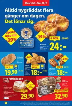 Lidl - erbjudanden - Förhandsvisning av reklamblad från butik Lidl aktuell från 16.02.2026 | Sida: 4