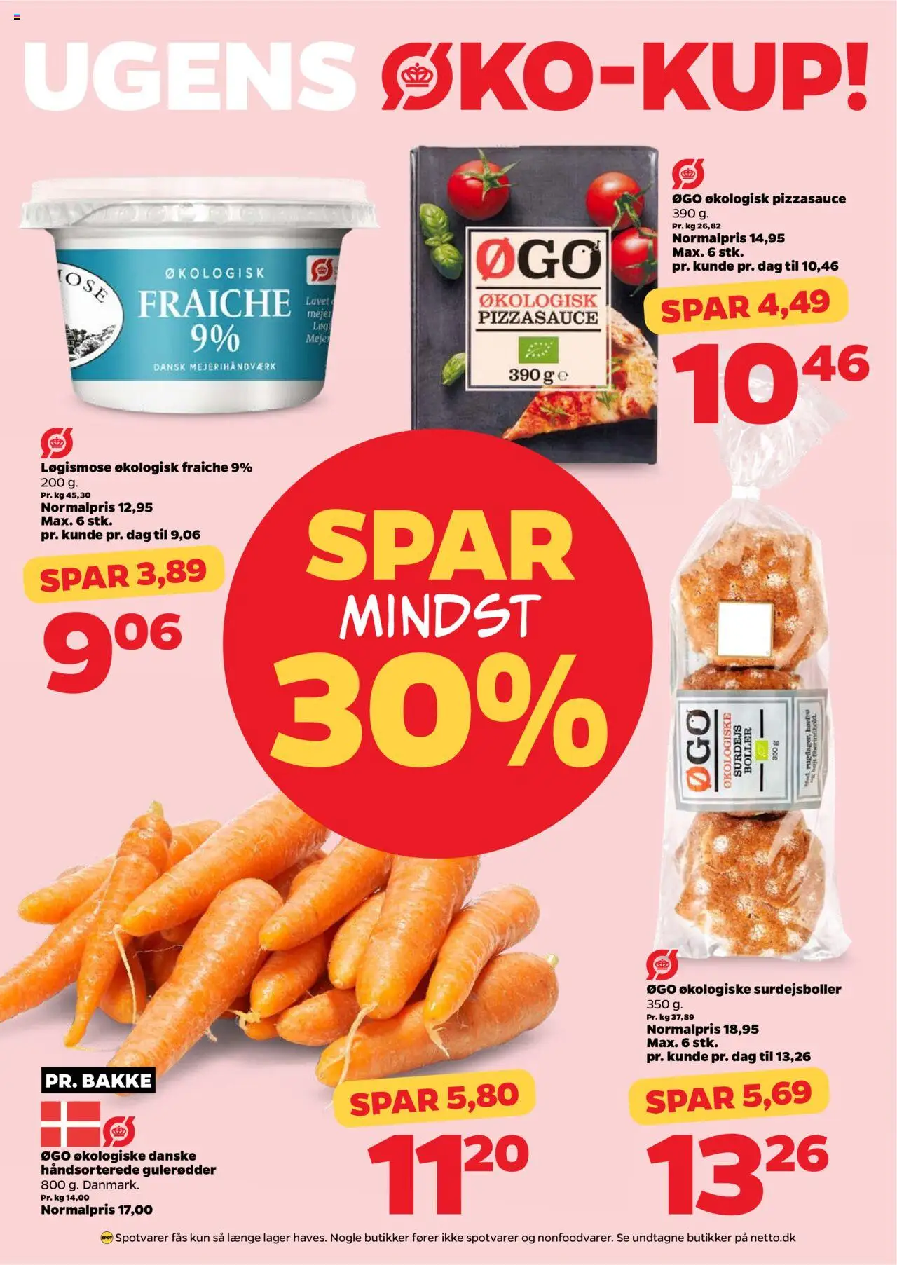 Netto Tilbudsavis gyldig fra 23.08.2025 | Side: 7 | Produkter: Pizza, Gulerødder