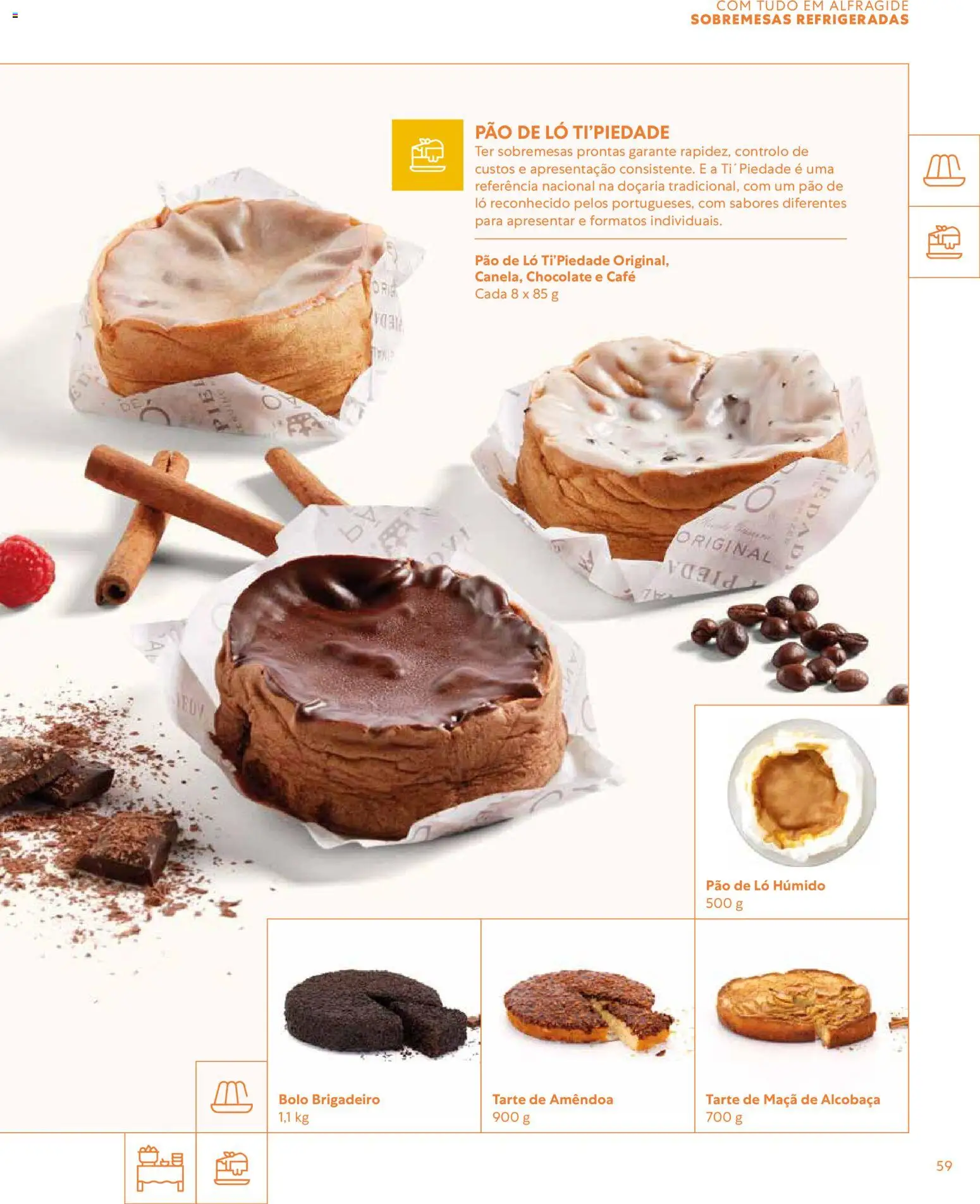 Recheio - Catálogo de Alfragide │ válido de 16.03.2026 | Página: 59 | Produtos: Bolo, Pão, Chocolate, Tarte