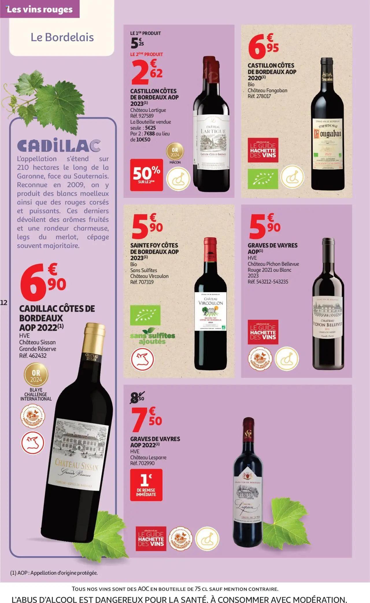{H1} | Page: 12 | Produits: Vin