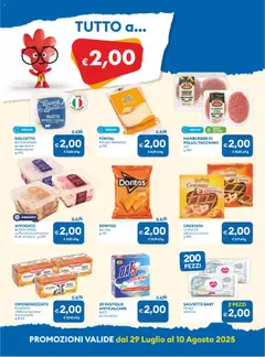 Volantino MD Discount del 29.07.2025 | Pagina: 5 | Prodotti: Anticalcare, Latte, Mascarpone, Hamburger