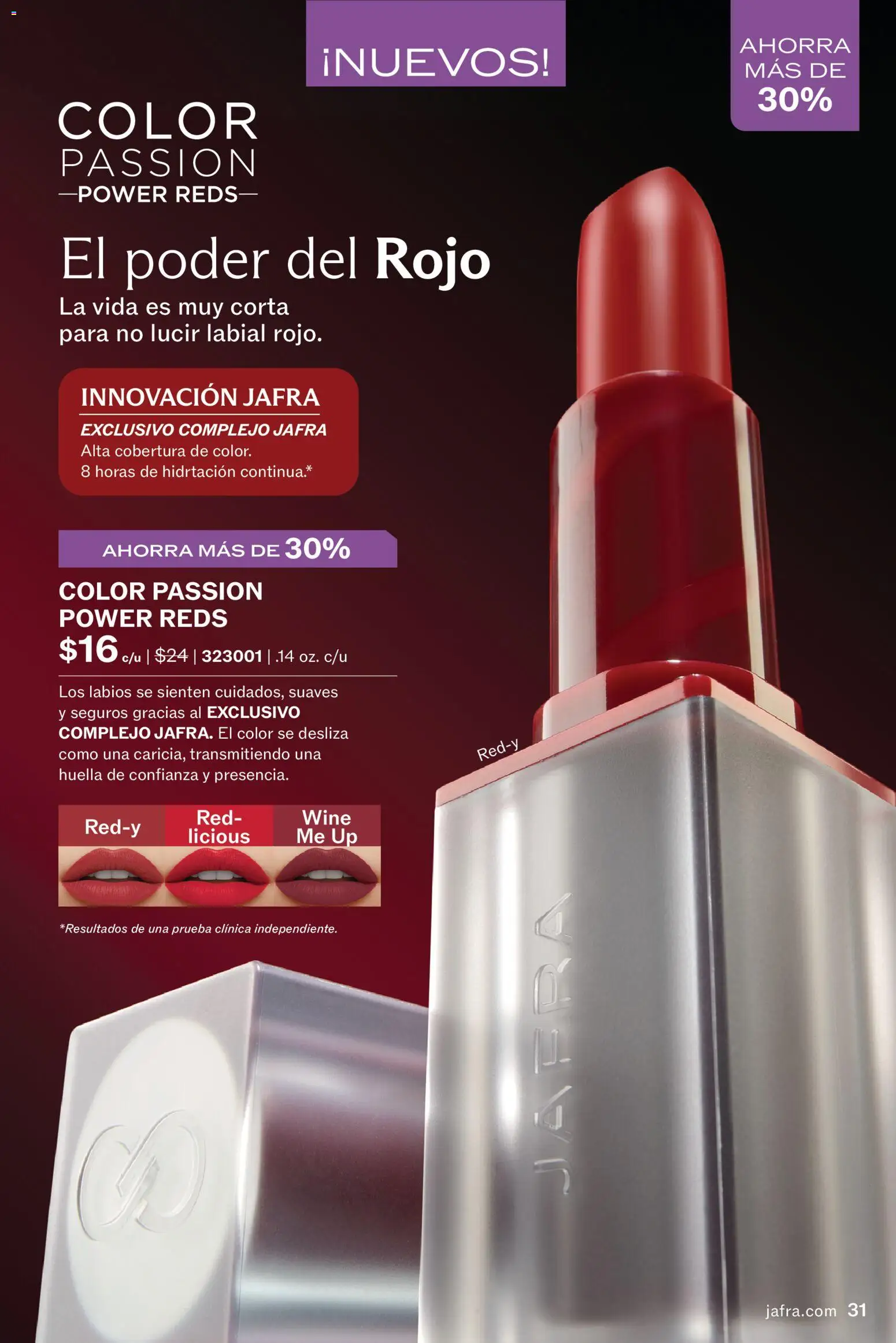 JAFRA folleto │ válido desde el 01.01.2026 | Página: 31
