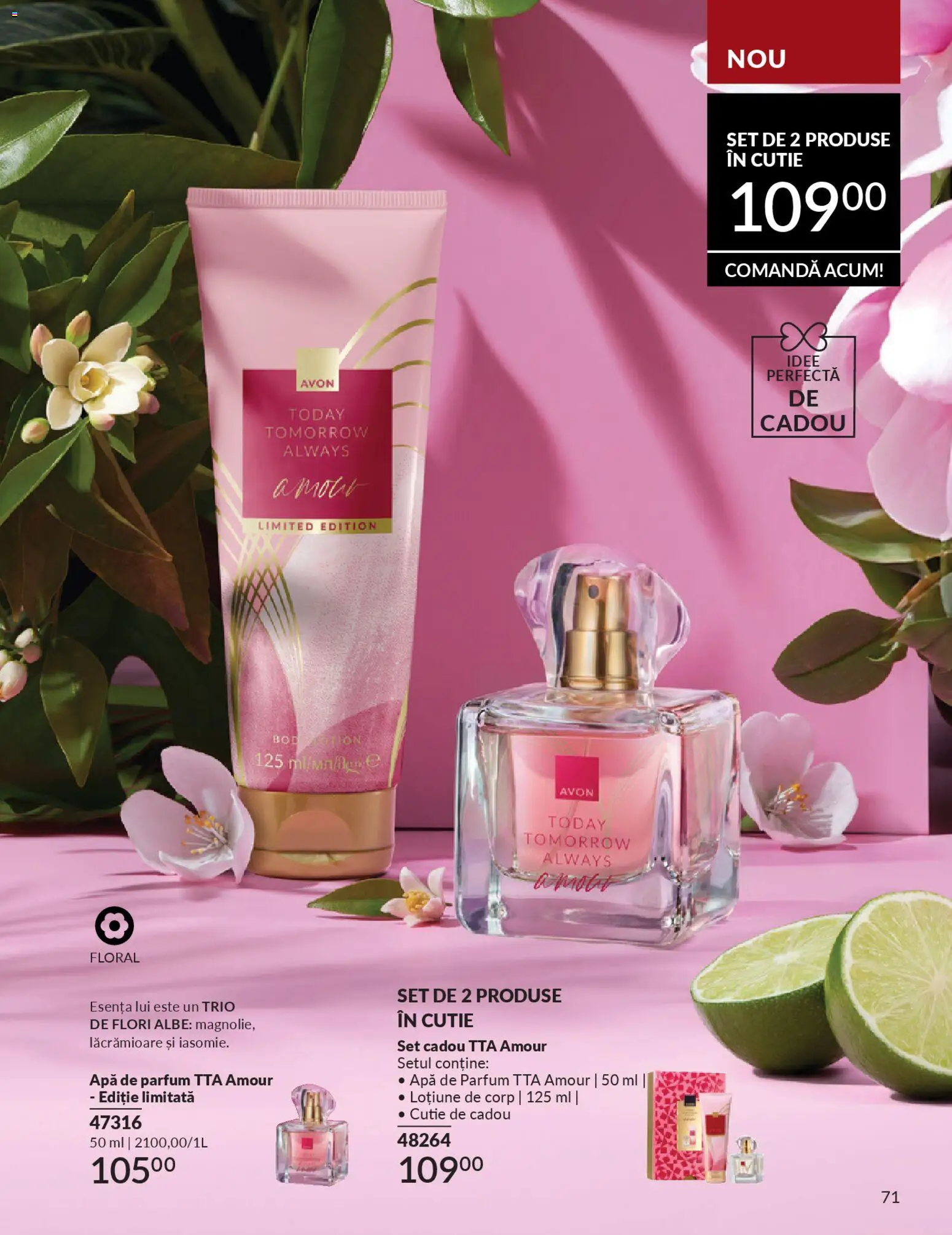 Noul catalog Avon – valabil de la 01.04.2026 | Pagină: 73 | Produse: Apă de parfum, Cutie, Parfum, Apă