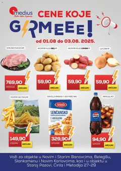 Medius - Cene koji grme - pregled Medius kataloga - važi od 01.08.2025