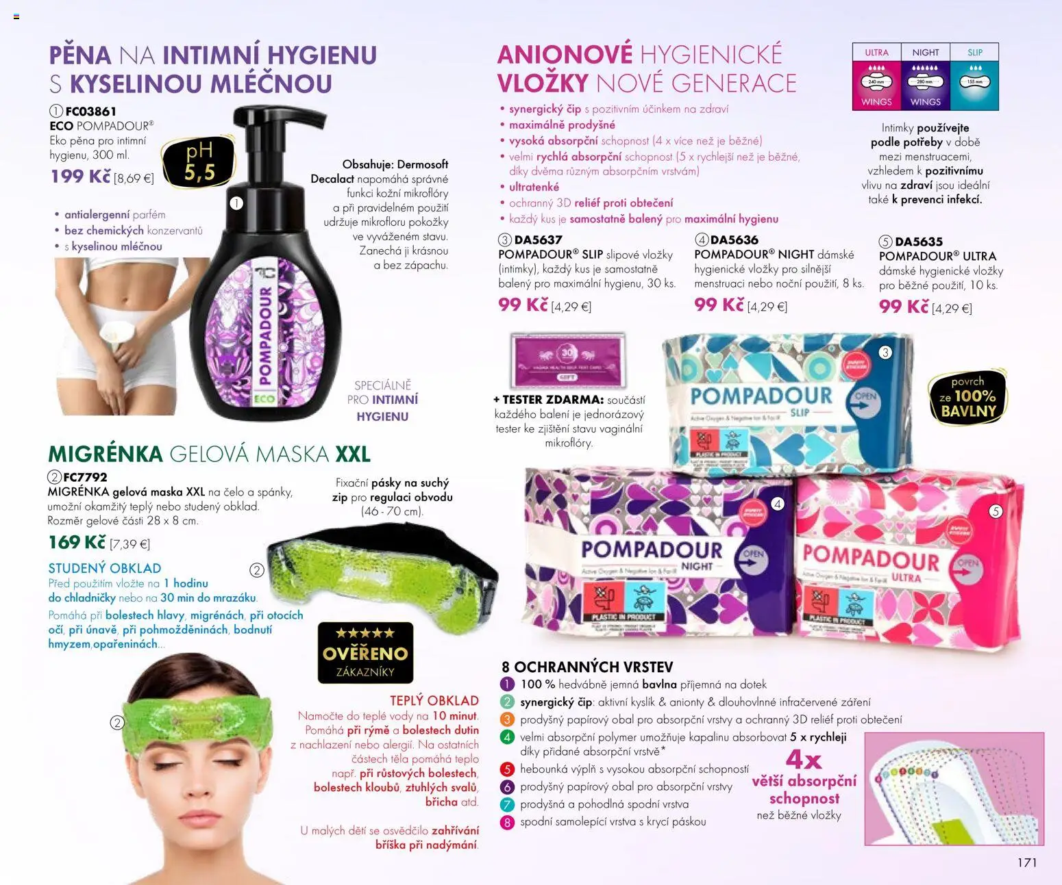 Nové Dedra akcie – leták je platný od 24.04.2026 | Strana: 71 | Produkty: Obklad, Parfém, Maska