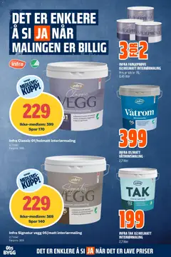 Forhåndsvisning av Obs Bygg kundeavis gyldig fra 09.11.2025 | Side: 2 | Produkter: Interiør