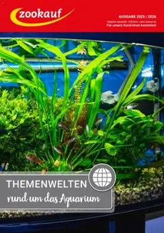 zookauf Themenkatalog Aquaristik ab 01.10.2025 gültig