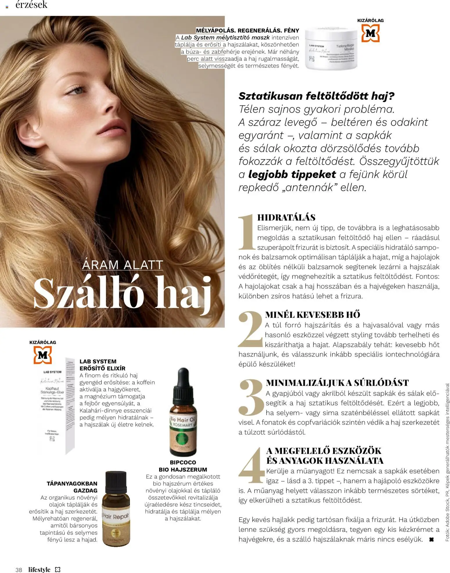 Müller akciós ujság - amely érvényes a következő dátumtól: 01.12.2025 | Oldal: 38 | Termékek: Hajlakk, Maszk, Erősítő