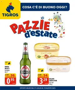 Anteprima del volantino Volantino Tigros	 valido a partire dal 31.07.2025