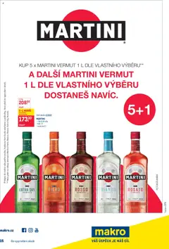 Makro leták - Gastronomie od 02.07.2025 | Strana: 26 | Produkty: Martini, Vermouth, Martini Rosso