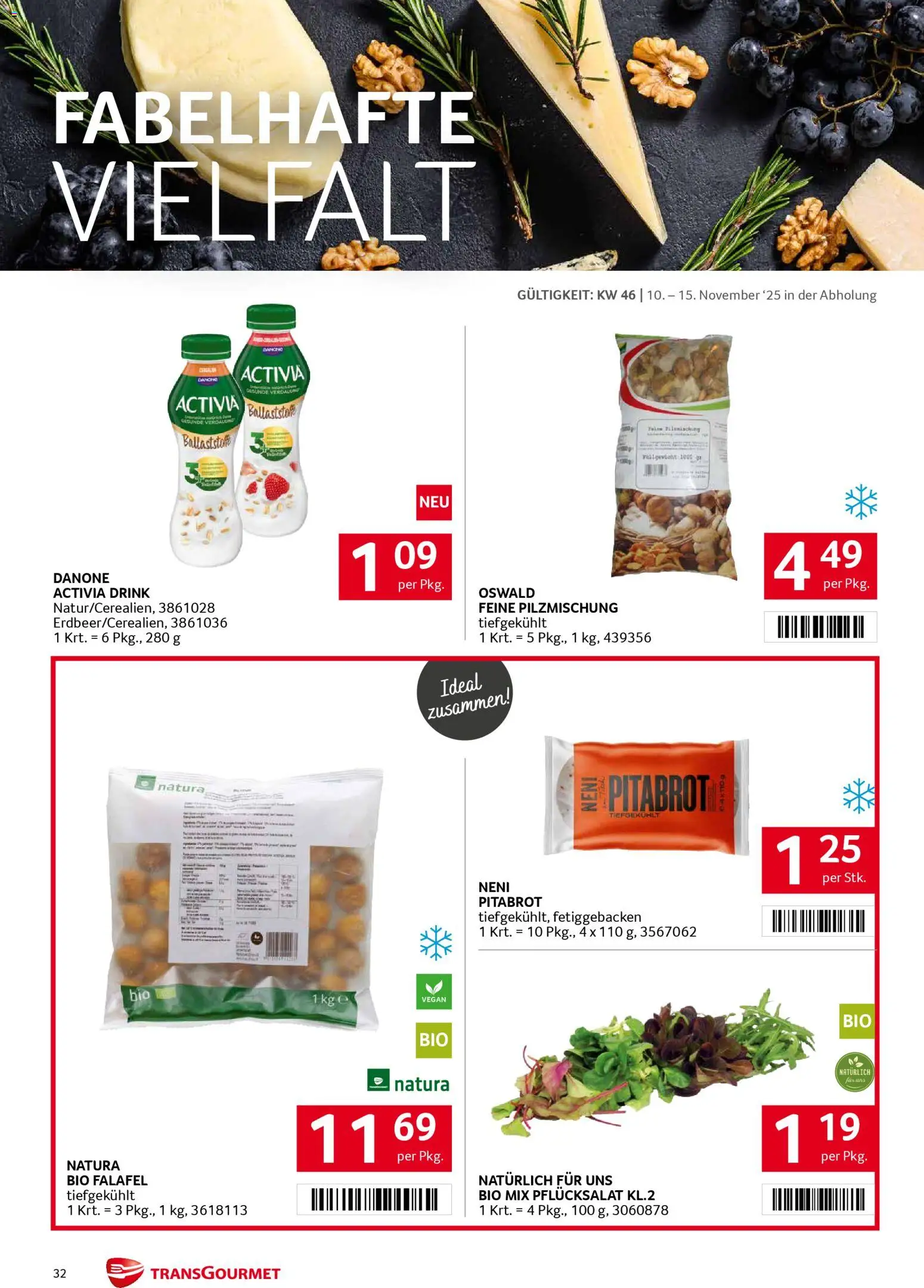 Transgourmet Flugblatt gültig ab 10.11.2025 | Seite: 31