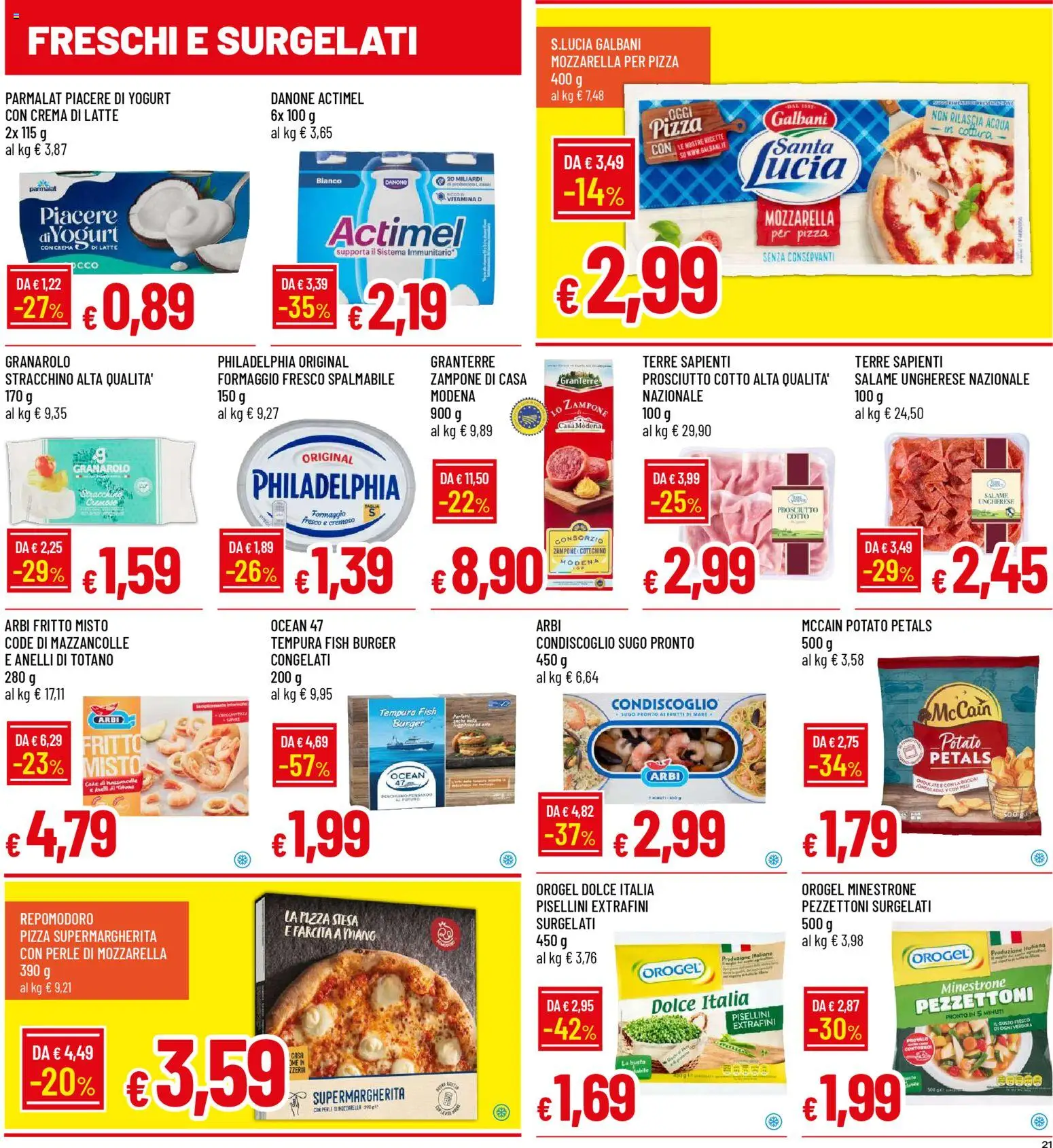 Volantino Galassia del 13.11.2025 | Pagina: 21 | Prodotti: Yogurt, Latte, Formaggio, Stracchino