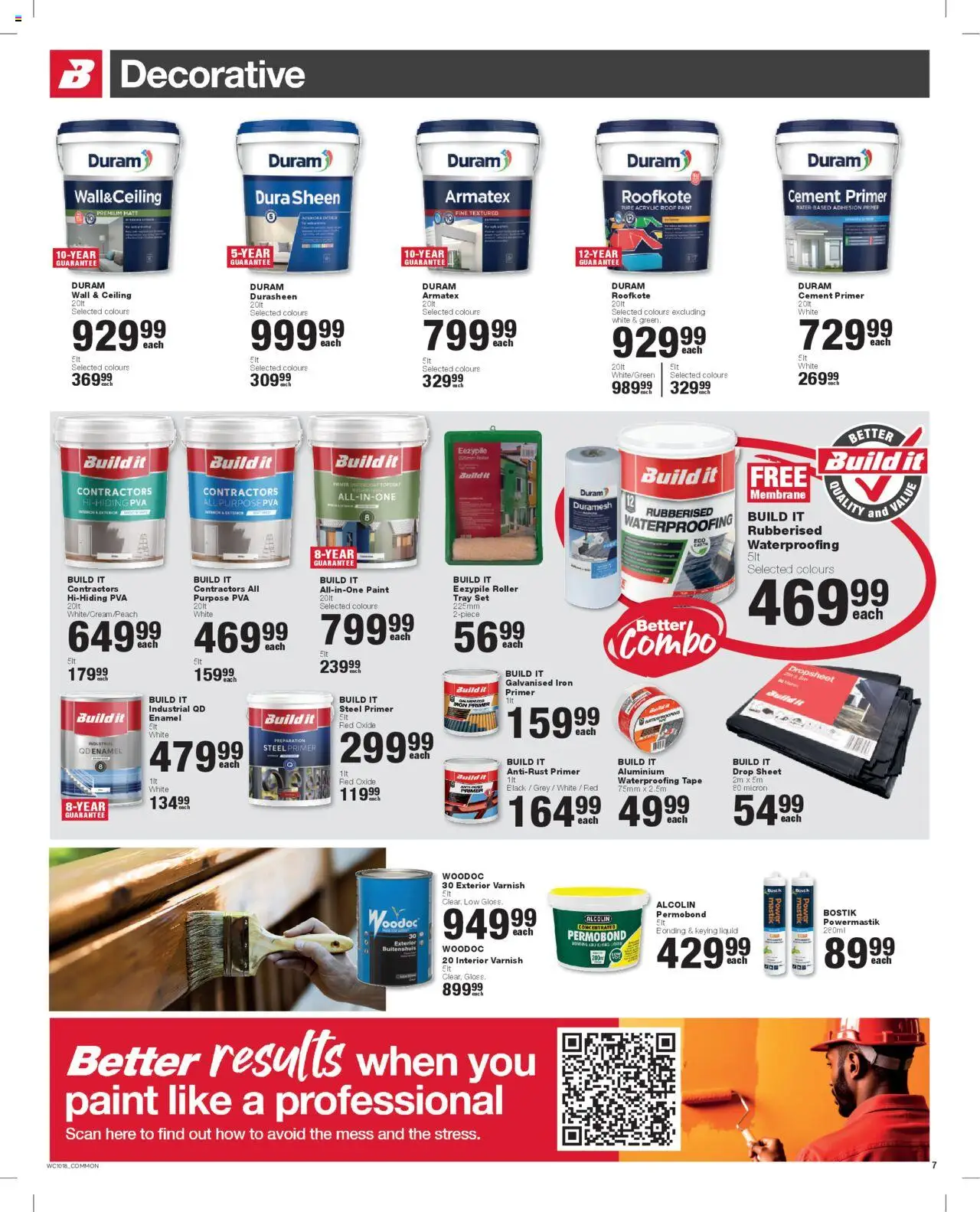 Build It - Western Cape - Weekly Specials │ valid from 21.08.2025 | Page: 7 | Products: Primer, Tray, Mirror, Enamel