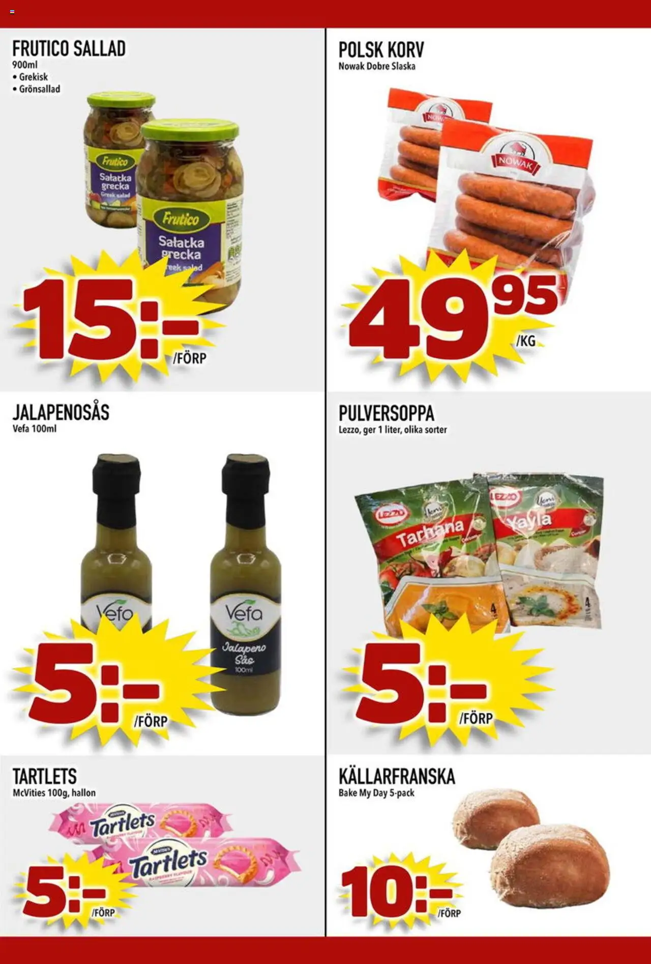 Din Mat reklamblad aktuell från 11.08.2025 | Sida: 3 | Produkter: Sallad, Hallon