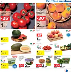 Volantino Carrefour del 24.07.2025 | Pagina: 19 | Prodotti: Cetrioli, Pomodoro, Noci, Melone