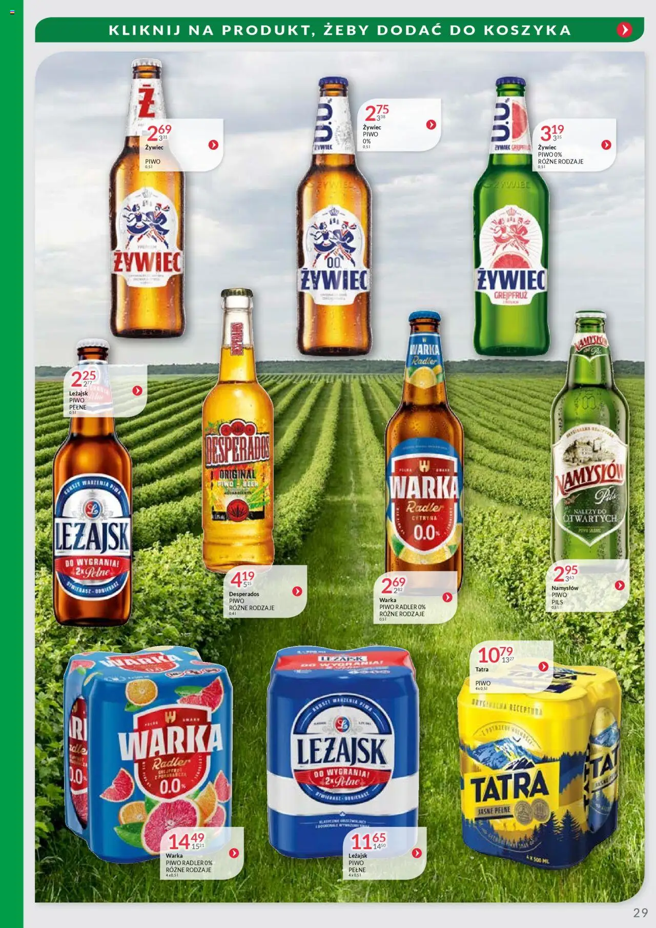 Eurocash Gazetka - Oferta Handlowa MR Południowy Wschód od 09.06.2025 | Strona: 29 | Produkty: Cytryna, Warka, Piwo Warka, Piwo