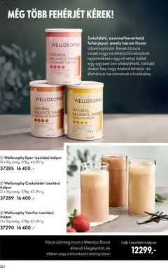 Katalógus Oriflame 2026/04 - amely érvényes a következő dátumtól: 04.03.2026 | Oldal: 124 | Termékek: Fehérje, Italpor