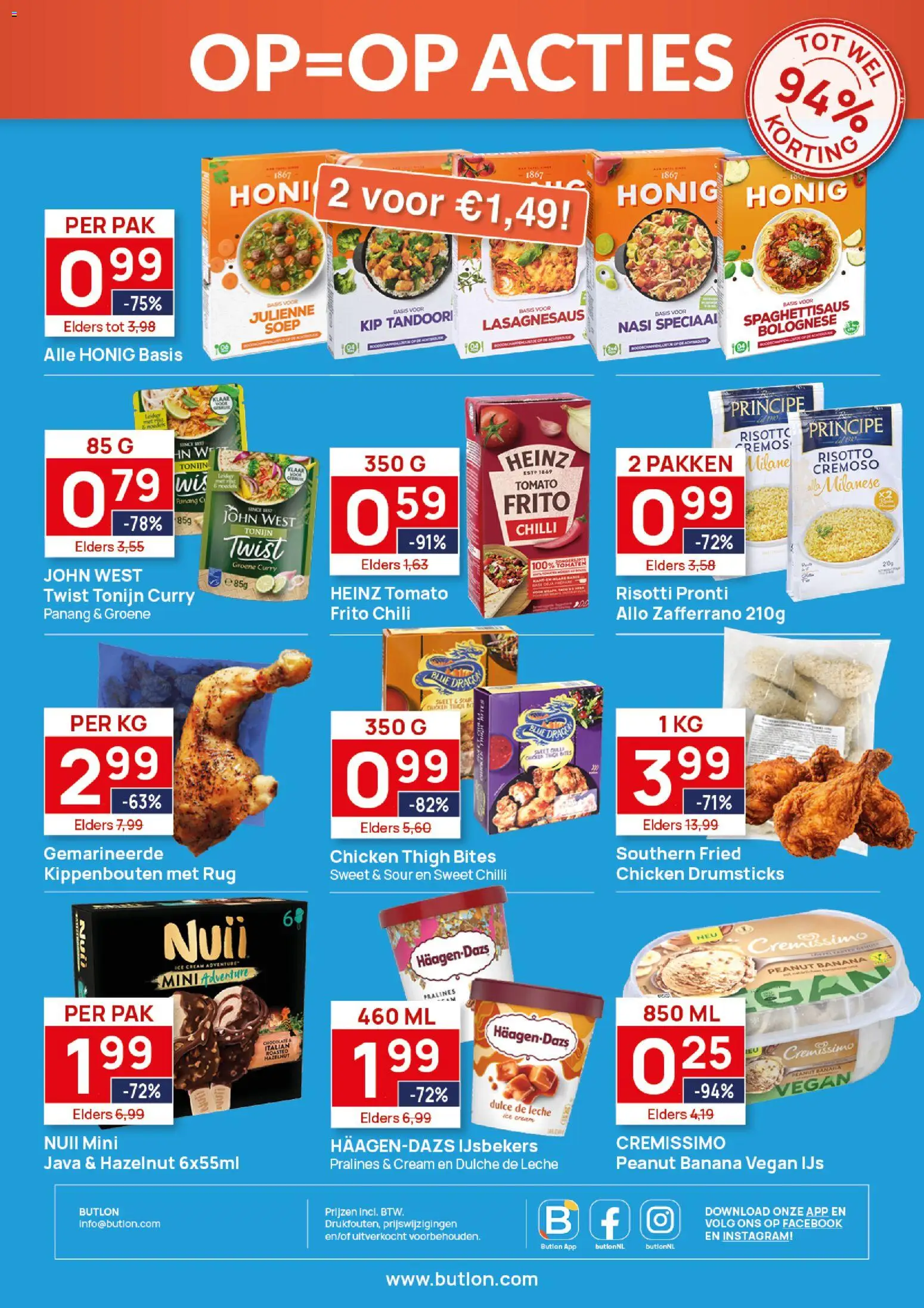 {H1} | Pagina: 4 | Producten: Tomaten, Noedels, Tonijn, Kip