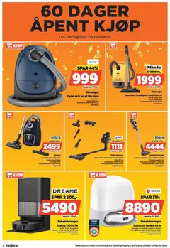 Forhåndsvisning av Power kundeavis gyldig fra 09.02.2026 | Side: 26 | Produkter: Robotstøvsuger, Telefon, Støvsuger, Вермішель