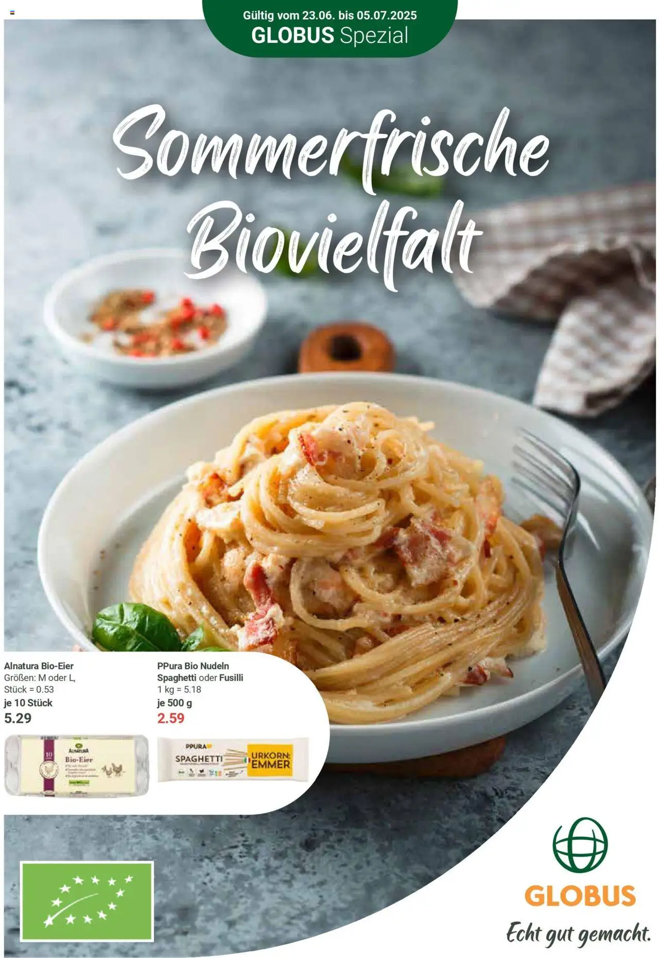 Globus prospekt Idar-Oberstein	 - gültig ab dem 22.06.2025 | Seite: 1 | Produkte: Pasta, Nudeln