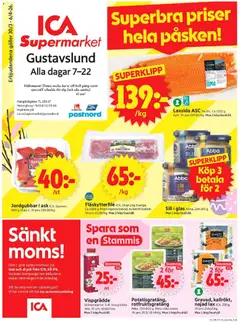 ICA Supermarket - Helsingborg - Förhandsvisning av reklamblad från butik ICA Supermarket aktuell från 30.03.2026