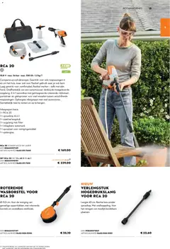 Aveve Gids tuinmachines - Voorbeeld van een folder van Aveve, geldig van 01.03.2026 | Pagina: 13 | Producten: Gewicht, Borstels