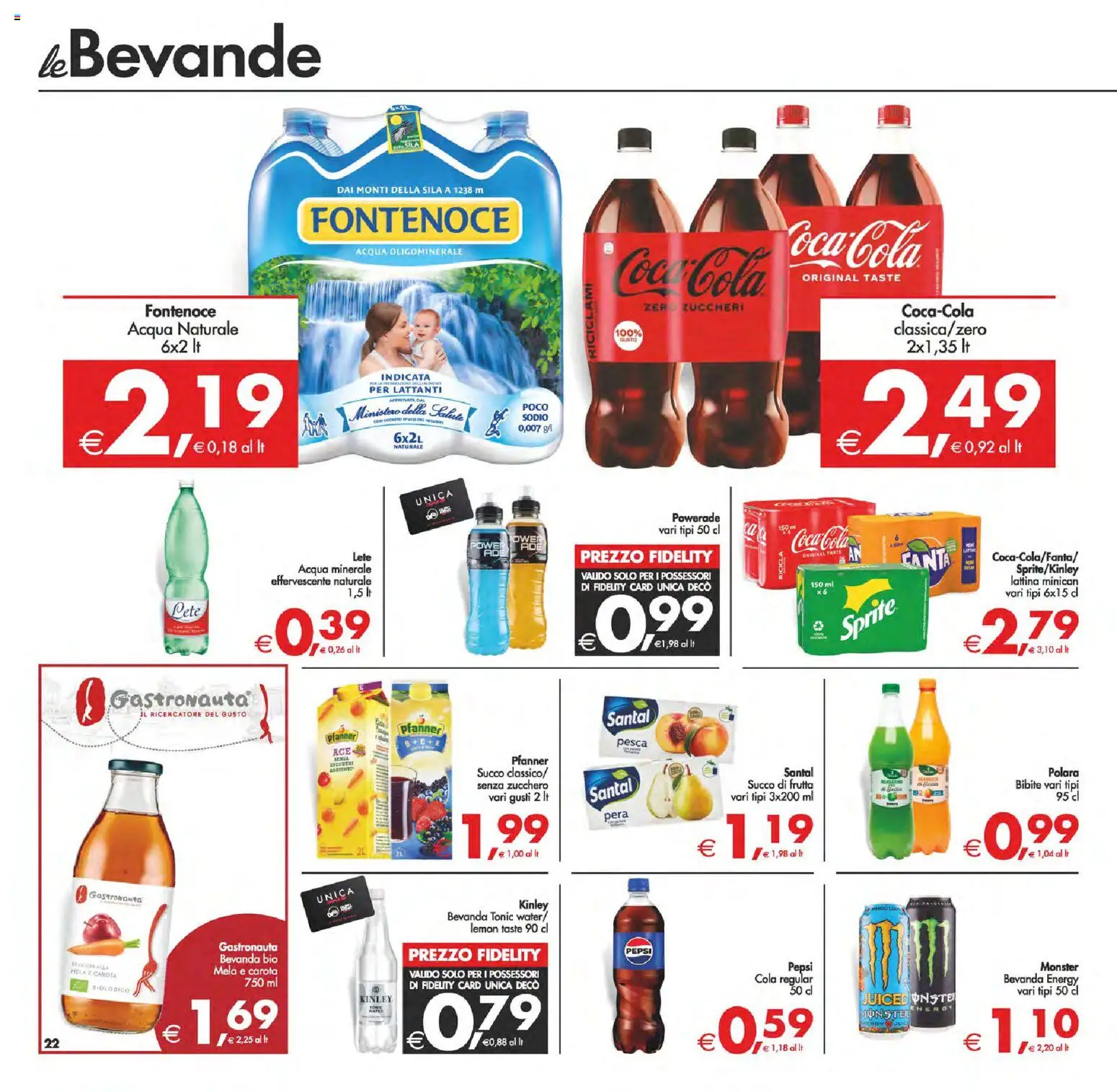 Volantino Decò del 24.02.2026 | Pagina: 27 | Prodotti: Succo, Pepsi, Succo di frutta, Coca Cola