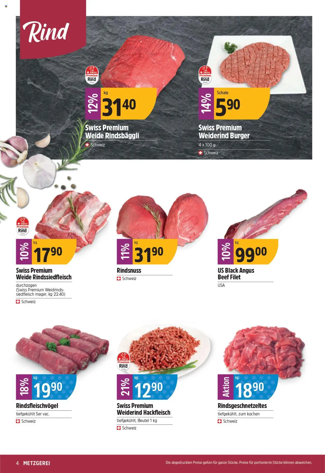 TopCC Aktionen – gültig ab 20.10.2025 | Seite: 4 | Produkte: Burger