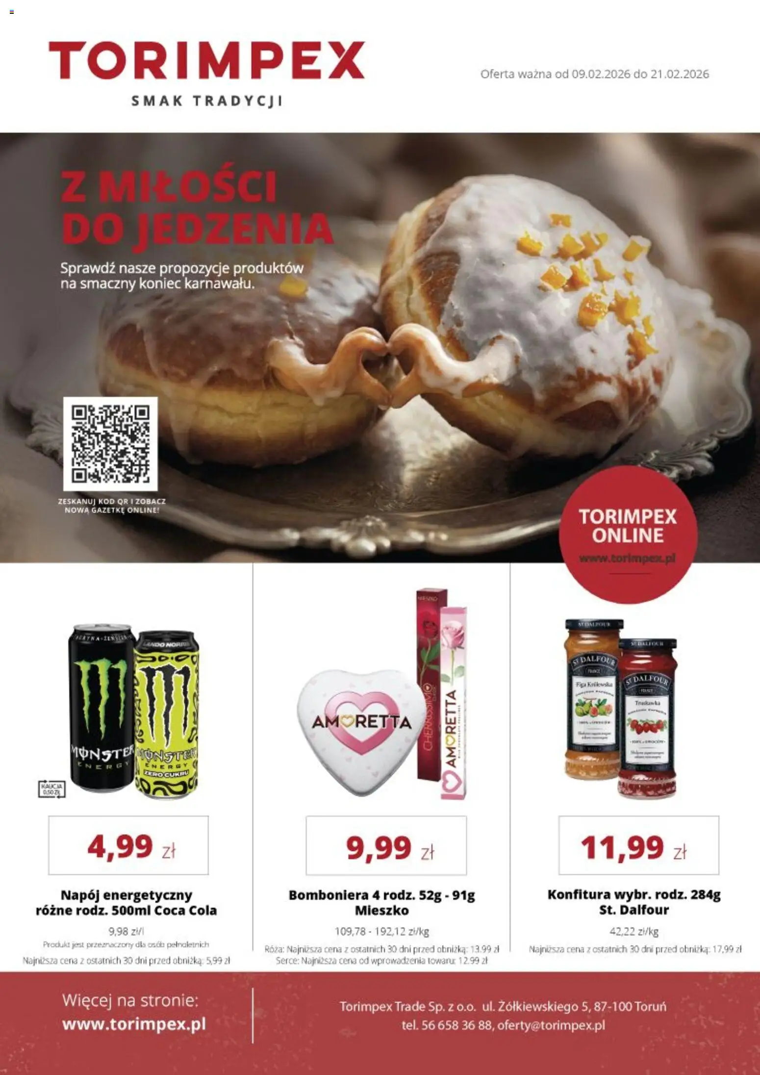 Torimpex Gazetka od 09.02.2026 | Strona: 1