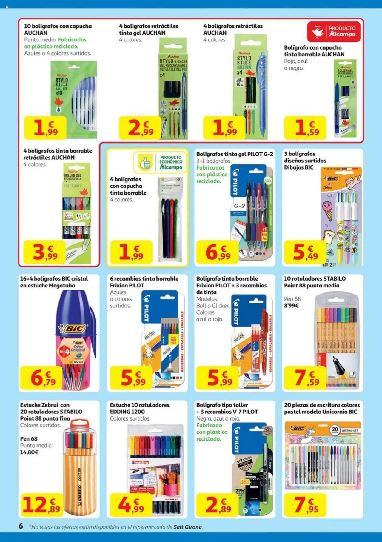 Alcampo - HP catalan  │ válido desde el 14.08.2025 | Página: 6