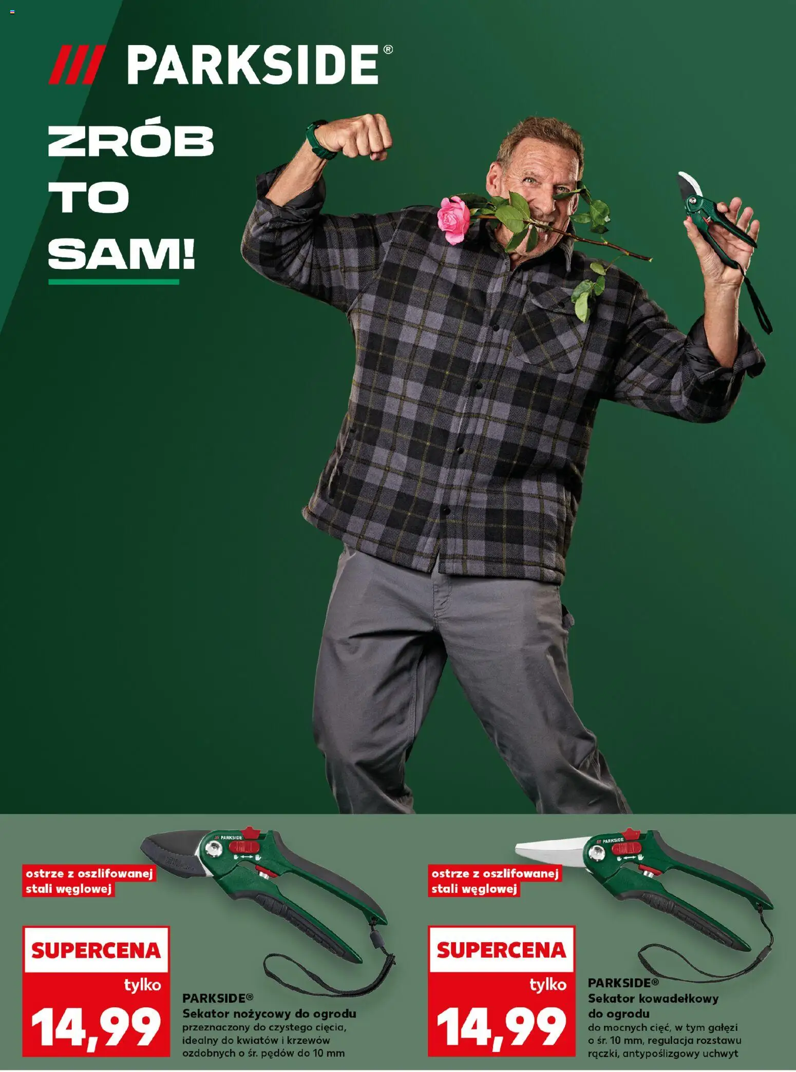 Kaufland Polsko leták - Wiosenne inspiracje od 23.04.2026 | Strana: 16 | Produkty: Parkside