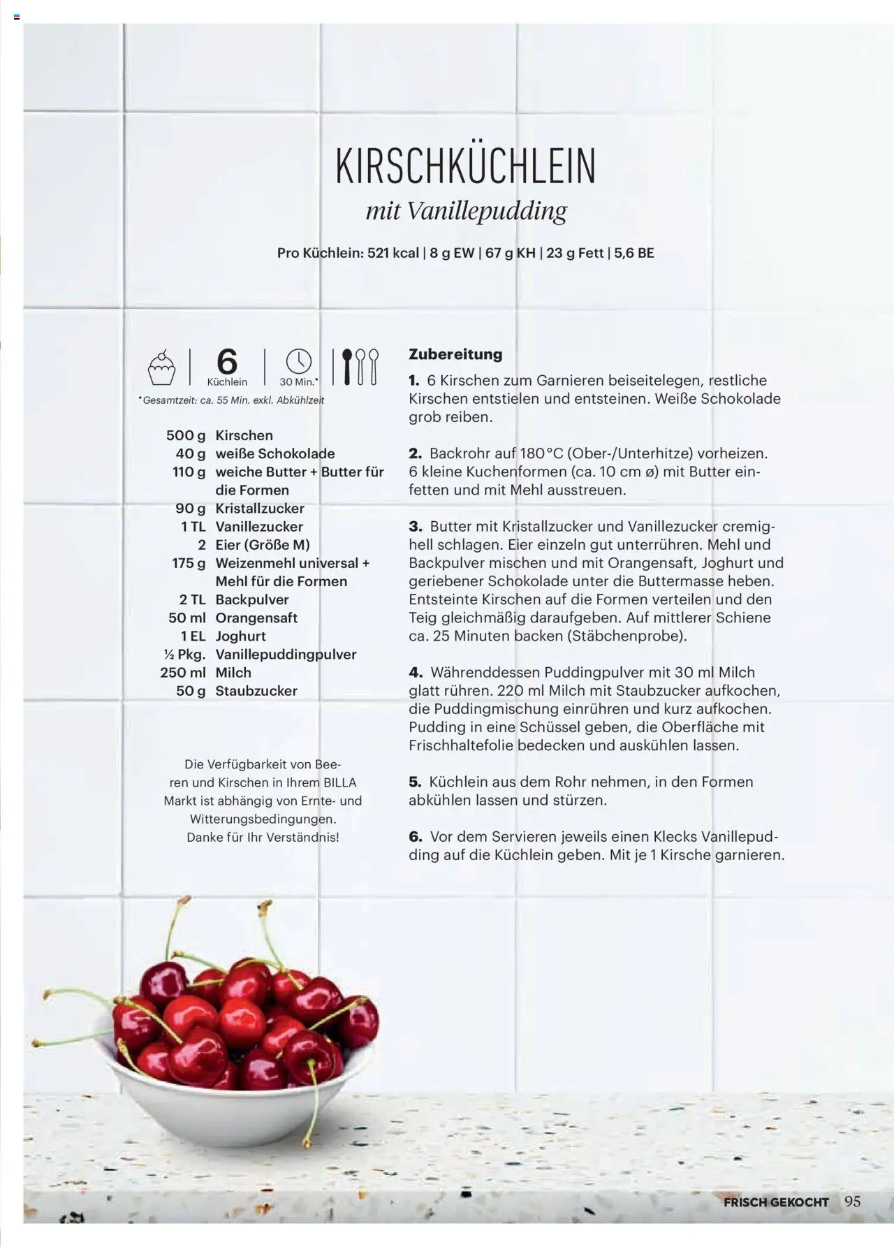 Billa Frisch Gekocht gültig ab 03.07.2025 | Seite: 95 | Produkte: Milch, Joghurt, Eier, Schokolade