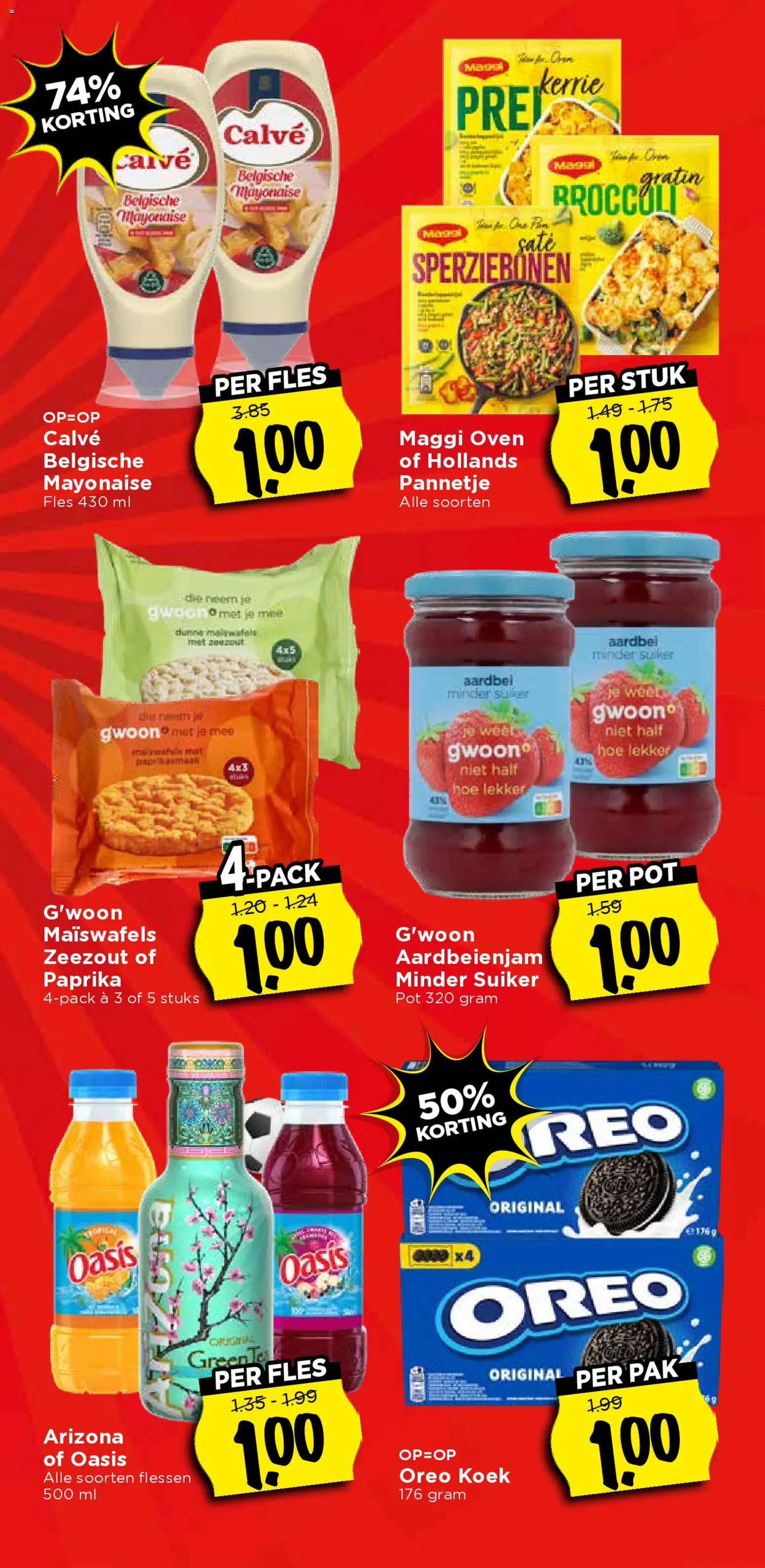 {H1} | Pagina: 25 | Producten: Waffelini, Oven, Zeezout, Aardbei