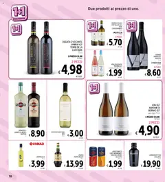 Volantino Spazio Conad del 15.09.2025 | Pagina: 18 | Prodotti: Gin, Vino, Limoncello, Amaro