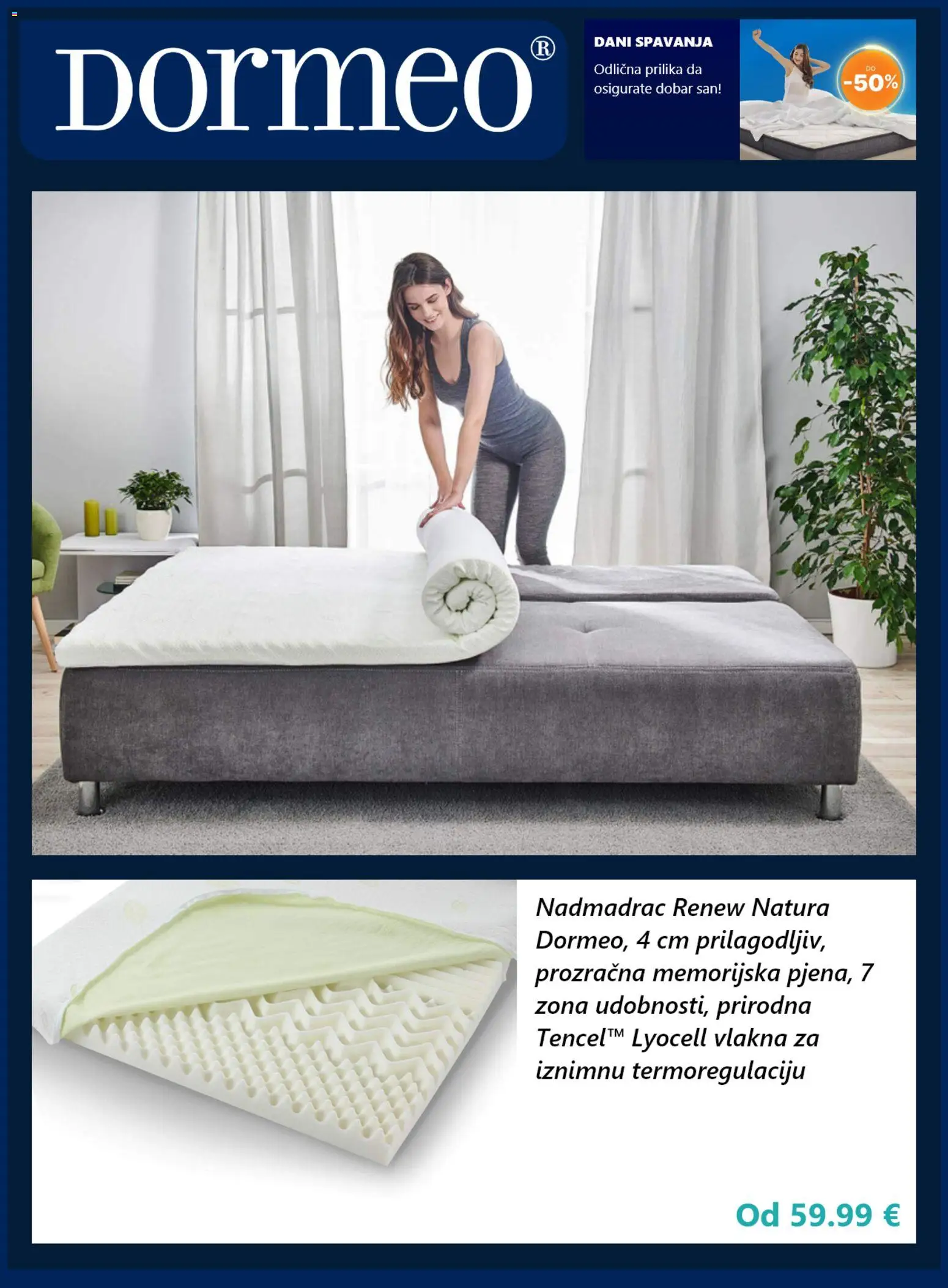 Dormeo Home katalog | vrijedi od 10.03.2026 | Stranica: 5 | Proizvodi: Nadmadrac