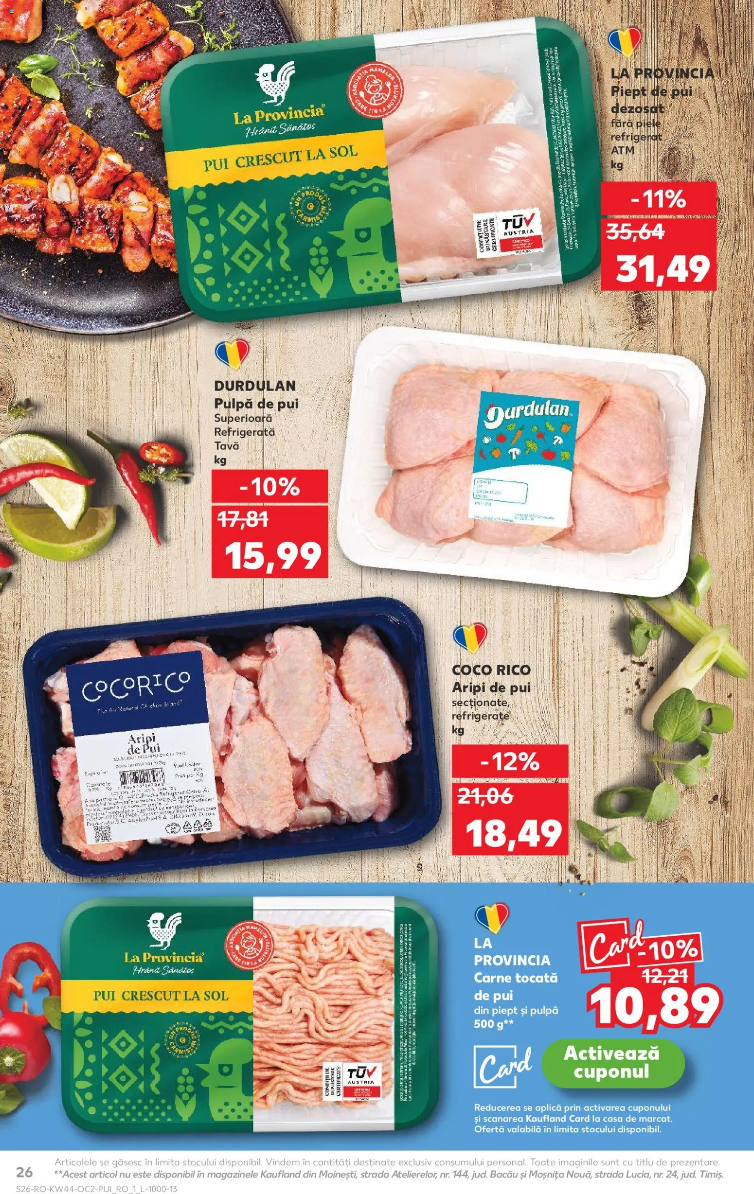 Kaufland RO akciós ujság - amely érvényes a következő dátumtól: 29.10.2025 | Oldal: 26