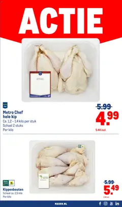 Makro - Folder - Voorbeeld van een folder van Makro, geldig van 30.12.2025 | Pagina: 19 | Producten: Schaal, Kip