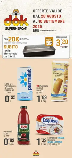 Anteprima del volantino Volantino DOK	 valido a partire dal 28.08.2025