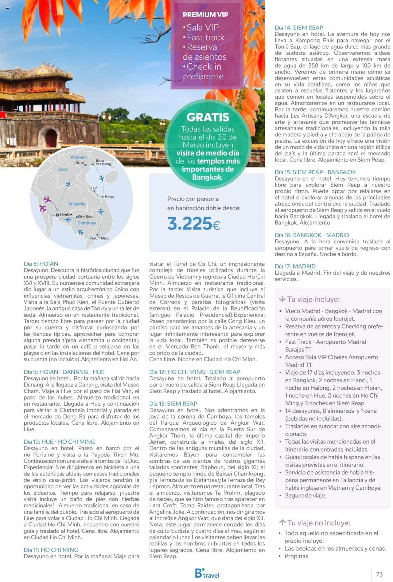 B the travel brand Asia 2025 │ válido desde el 15.11.2024 | Página: 73 | Productos: Perfume, Bicicleta, Café, Baño