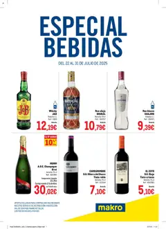 Makro - Especial Bebidas La Laguna Adeje │ válido desde el 22.07.2025 | Página: 1