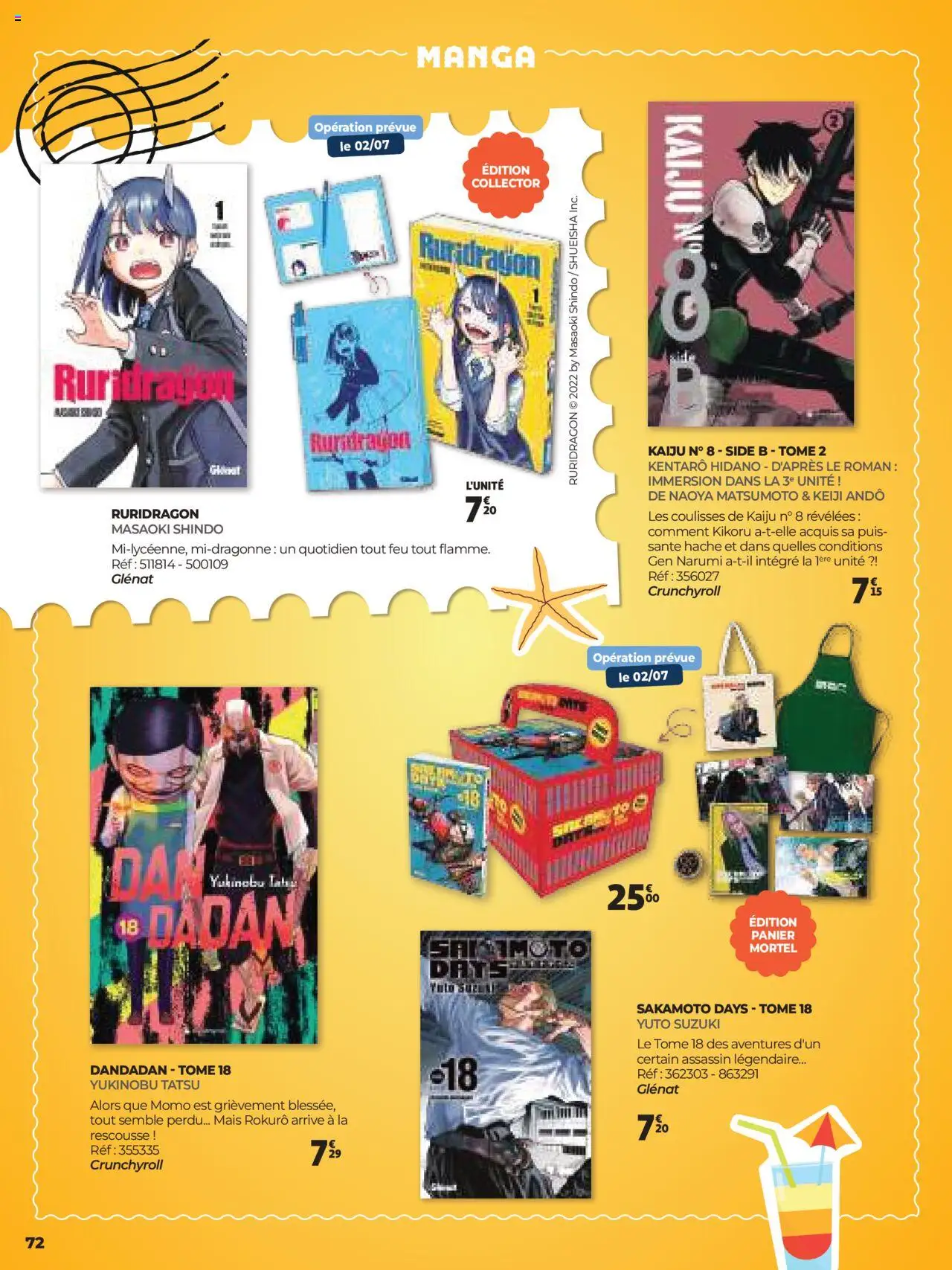  | Page: 72 | Produits: Manga, Mais, Panier