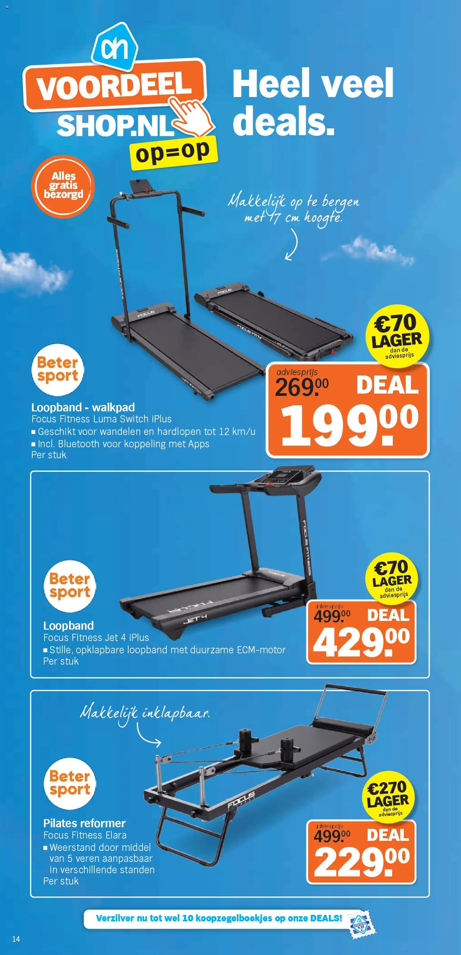 {H1} | Pagina: 14 | Producten: Loopband, Bluetooth