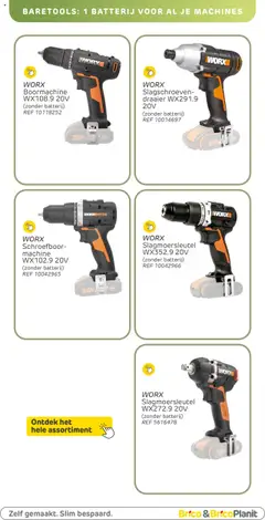 Brico - Powertools-catalogus - Voorbeeld van een folder van Brico, geldig van 27.05.2025 | Pagina: 37 | Producten: Batterij