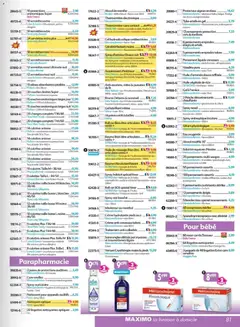 Maximo - Prévisualisation de Maximo catalogue epicerie valide à partir de 24.12.2025 | Page: 81 | Produits: Couches, Serum, Lit, Oignon