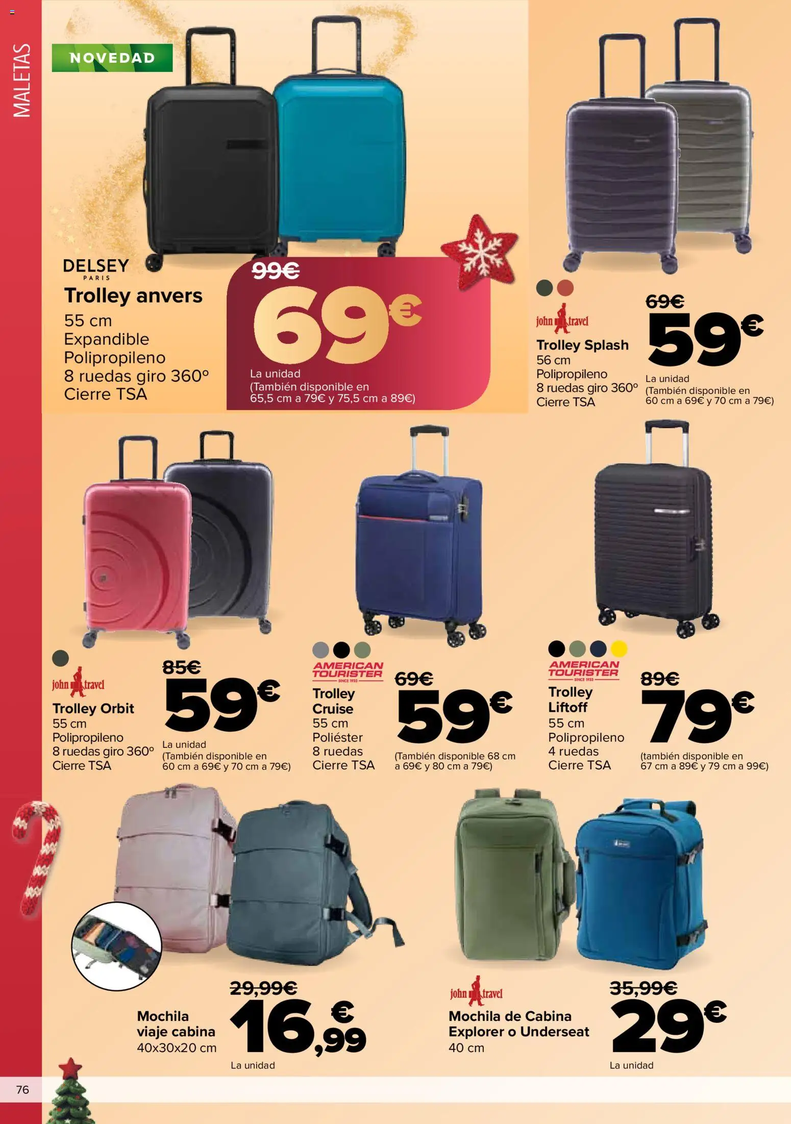 Carrefour folleto │ válido desde el 03.12.2025 | Página: 76 | Productos: Mochila